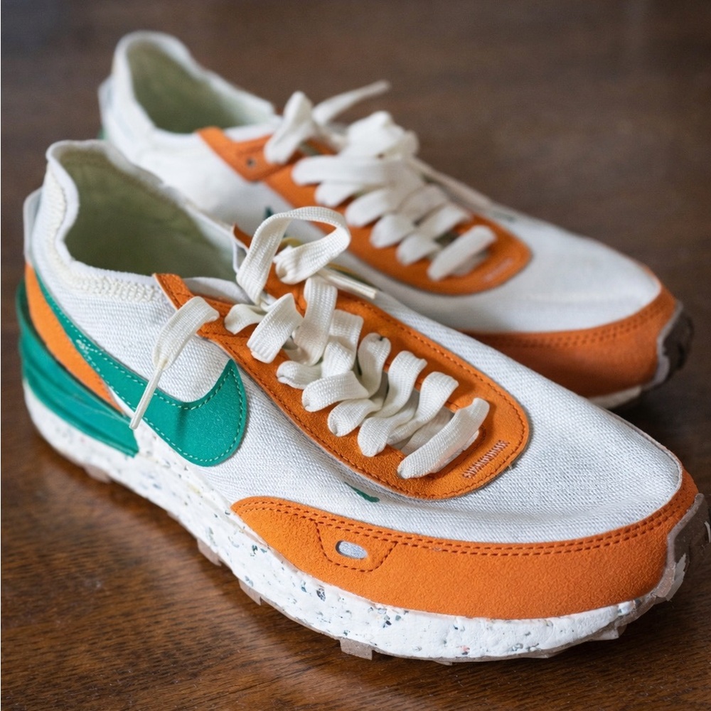 Nike Waffle One Crater Sneakers NWOT Sustainable Running Shoes Women’s 8.5